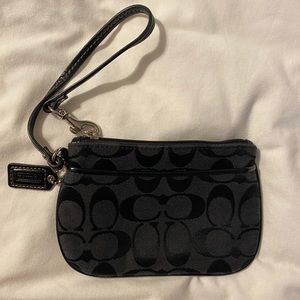 Coach wristlet purse